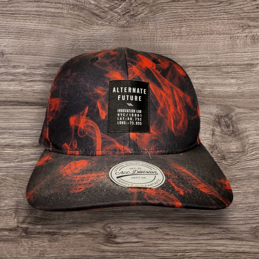 Black and Red Cap
